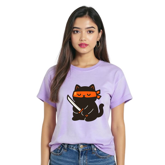 Ninja Cat – Stealth Mode Tee