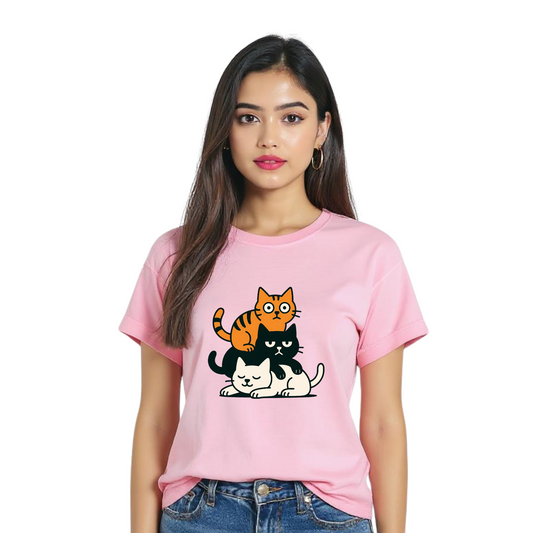 Purramid – Stacked Cats T-Shirt
