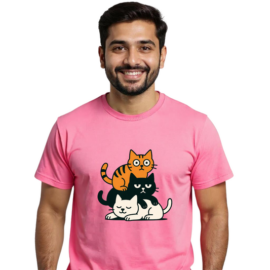 Purramid – Stacked Cats T-Shirt